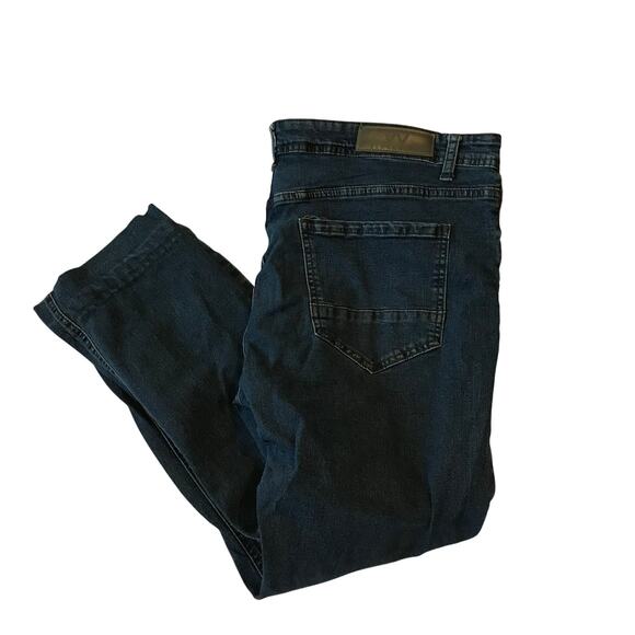 Blackwave Blue Classic Straight Leg Jeans Mens 36x30 - Picture 1 of 5